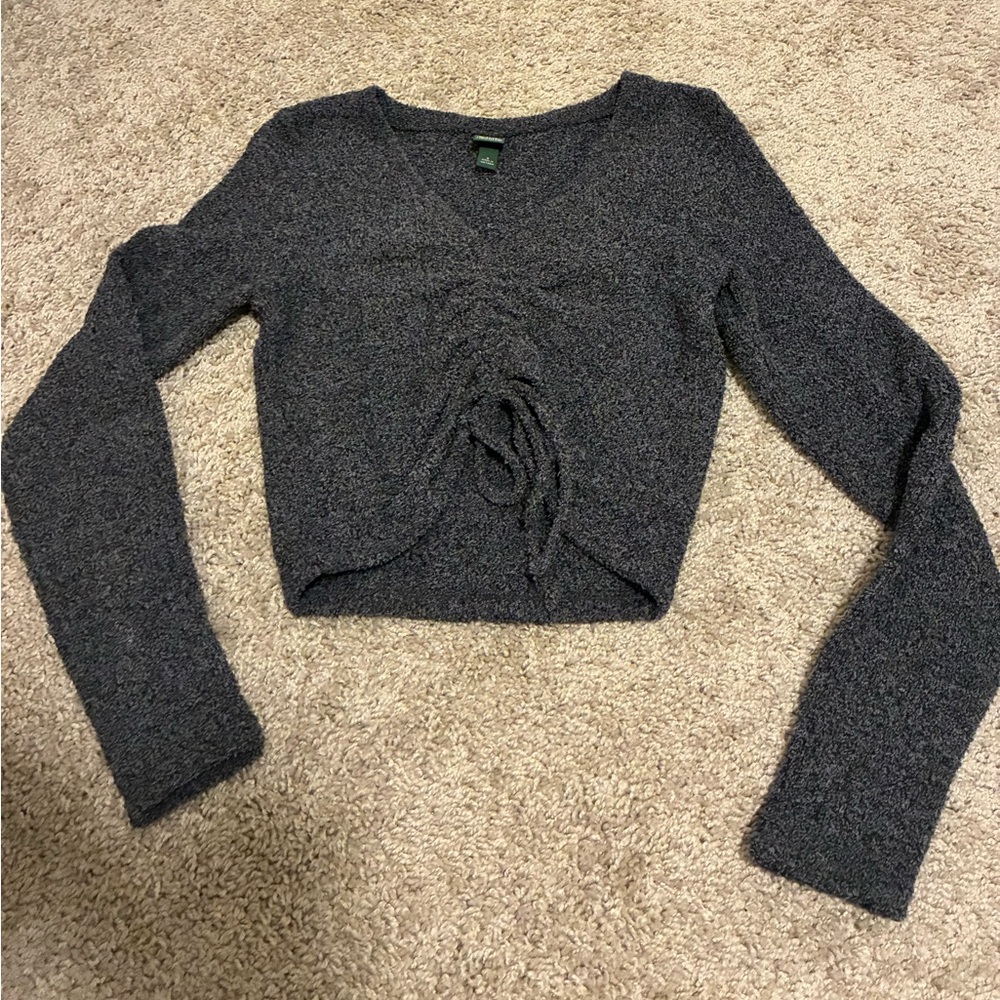 Wild Fable Fuzzy cropped sweater